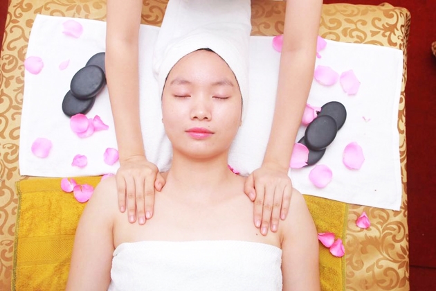 Quy trình Massage bầu chi tiết