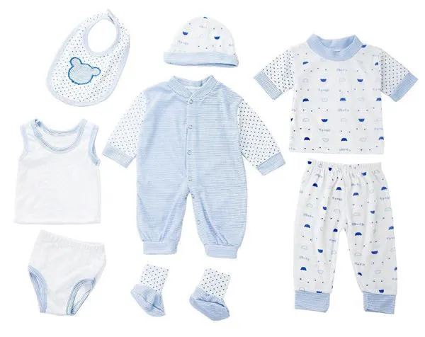 alt text: Đồ d&ugrave;ng cần thiết cho b&eacute; sơ sinh đ&atilde; được chuẩn bị chu đ&aacute;o