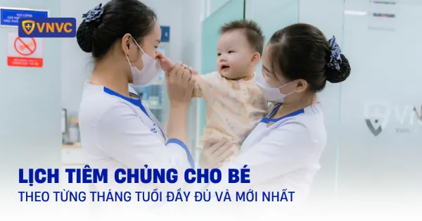 lịch tiêm chủng cho bé